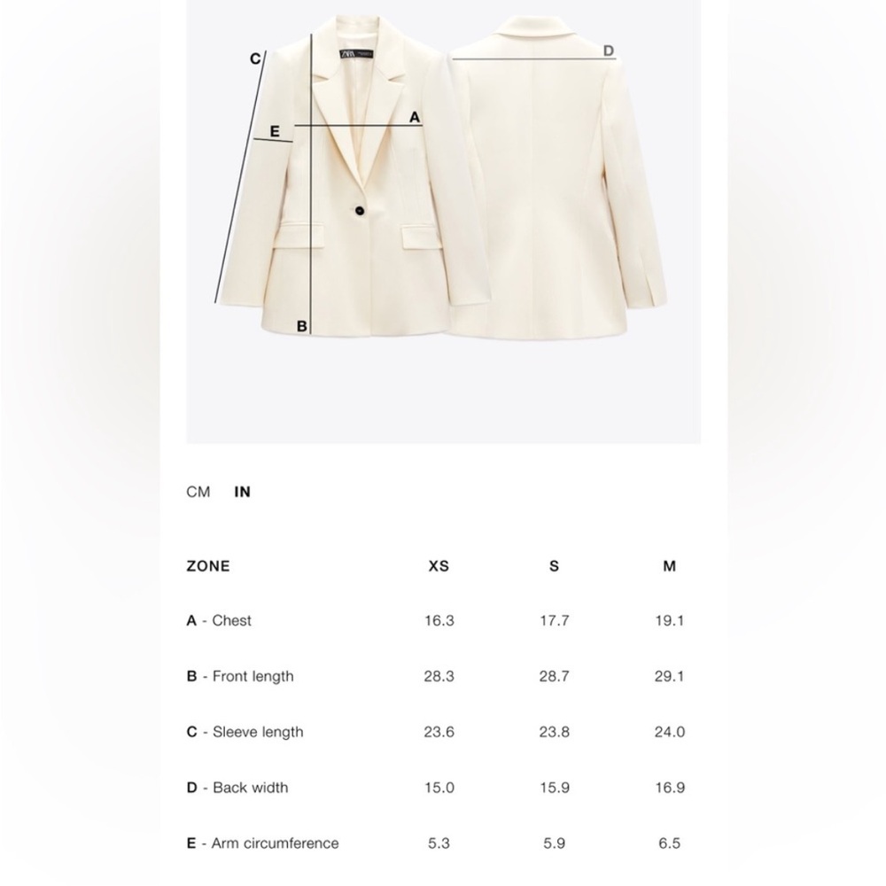 ZARA 2 PIECES SET DOUBLE BREASTED SHOULDER PAD BLAZER AND SLIM HIGH WAIST PANTS - Picture 15 of 16